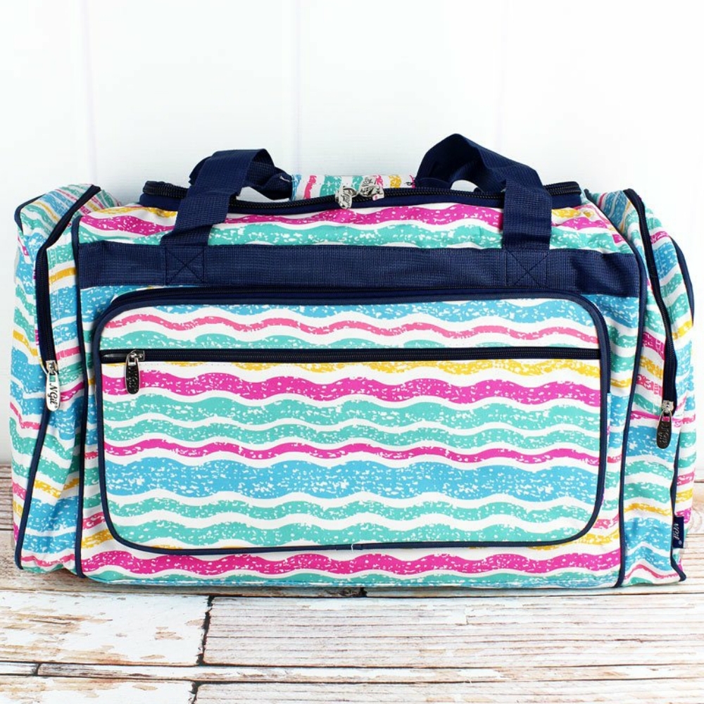 Sunny Squiggles 23 inch Duffel Bag